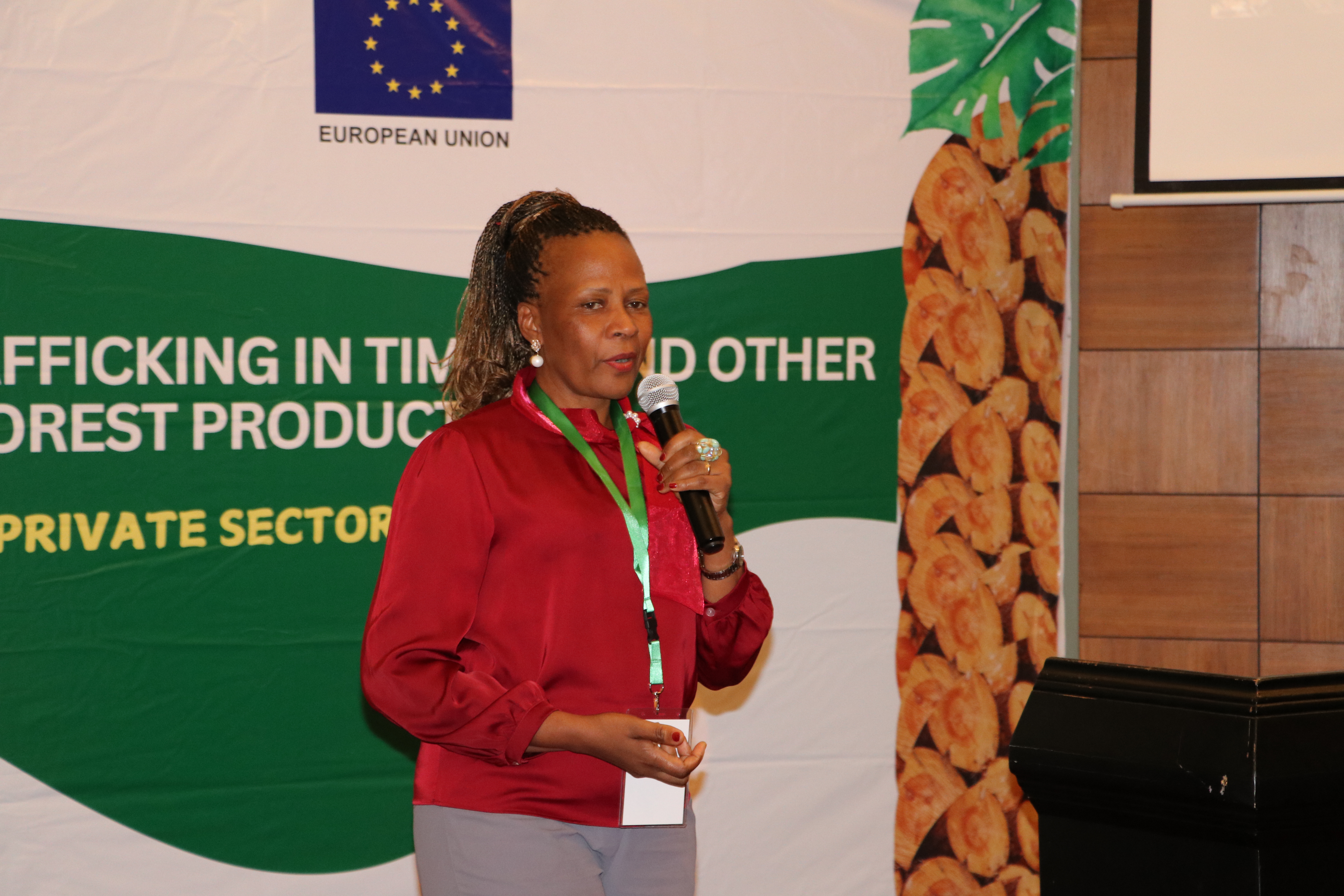 Annah Speaks at EU event