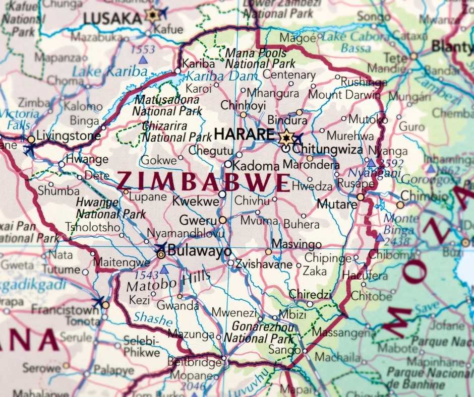 Zim   map
