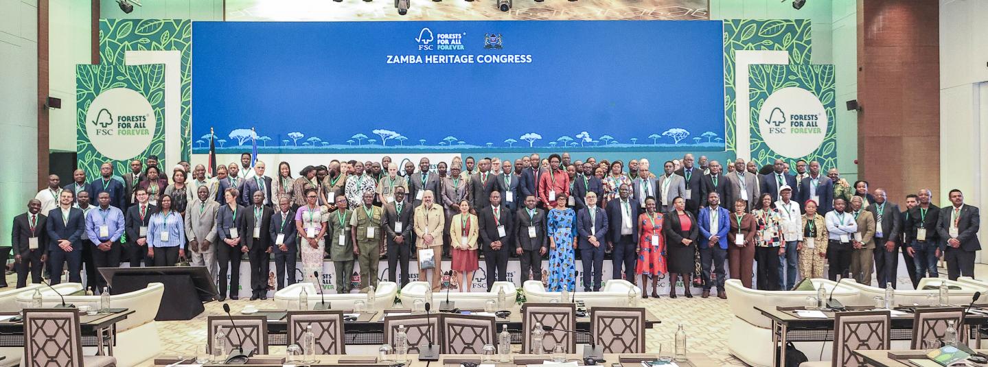 Group Photo of attendees at the Zamba Heritage Congress
