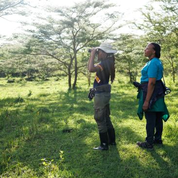 Annah Agasha at Kikonda Forests